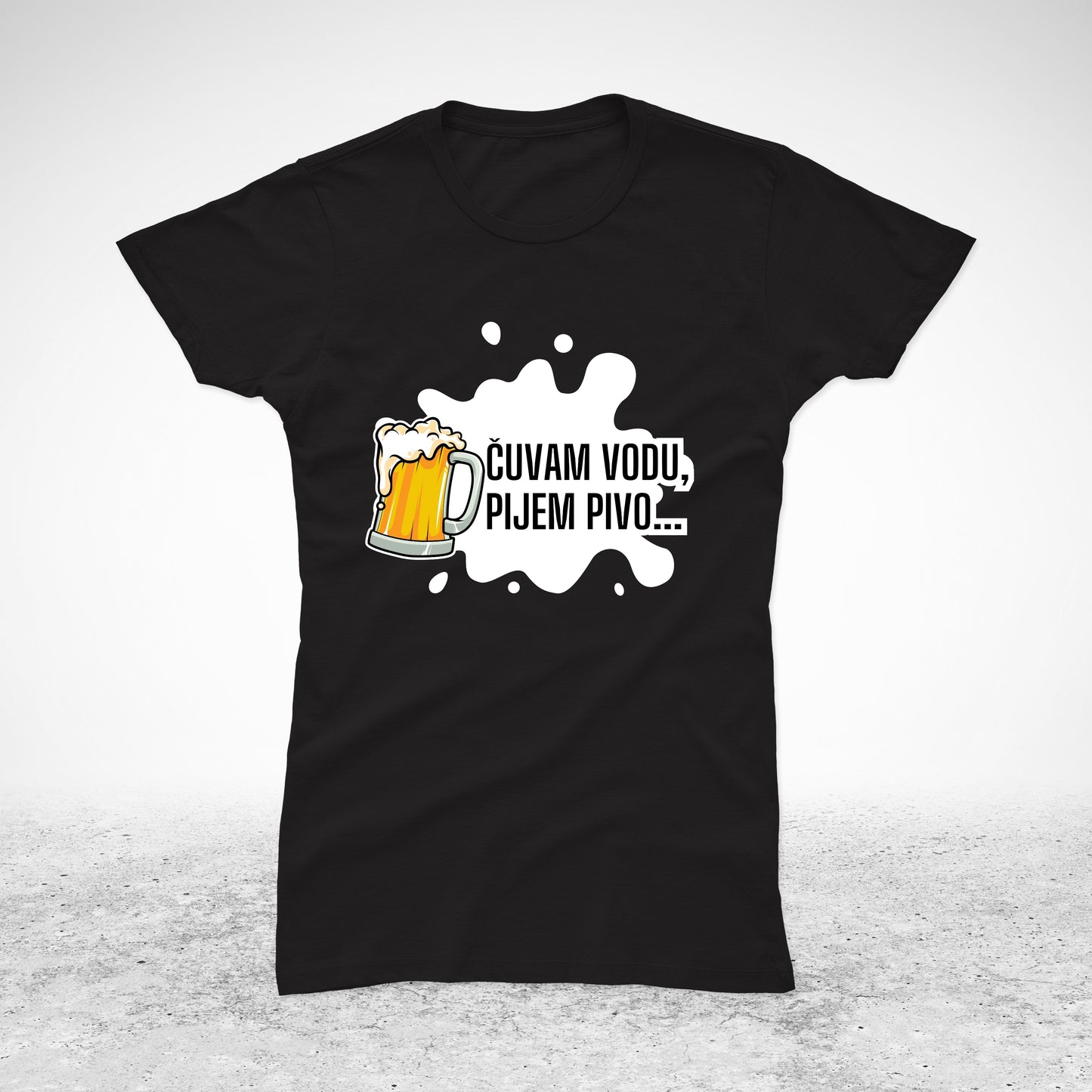 Čuvam vodu pijem pivo - majica