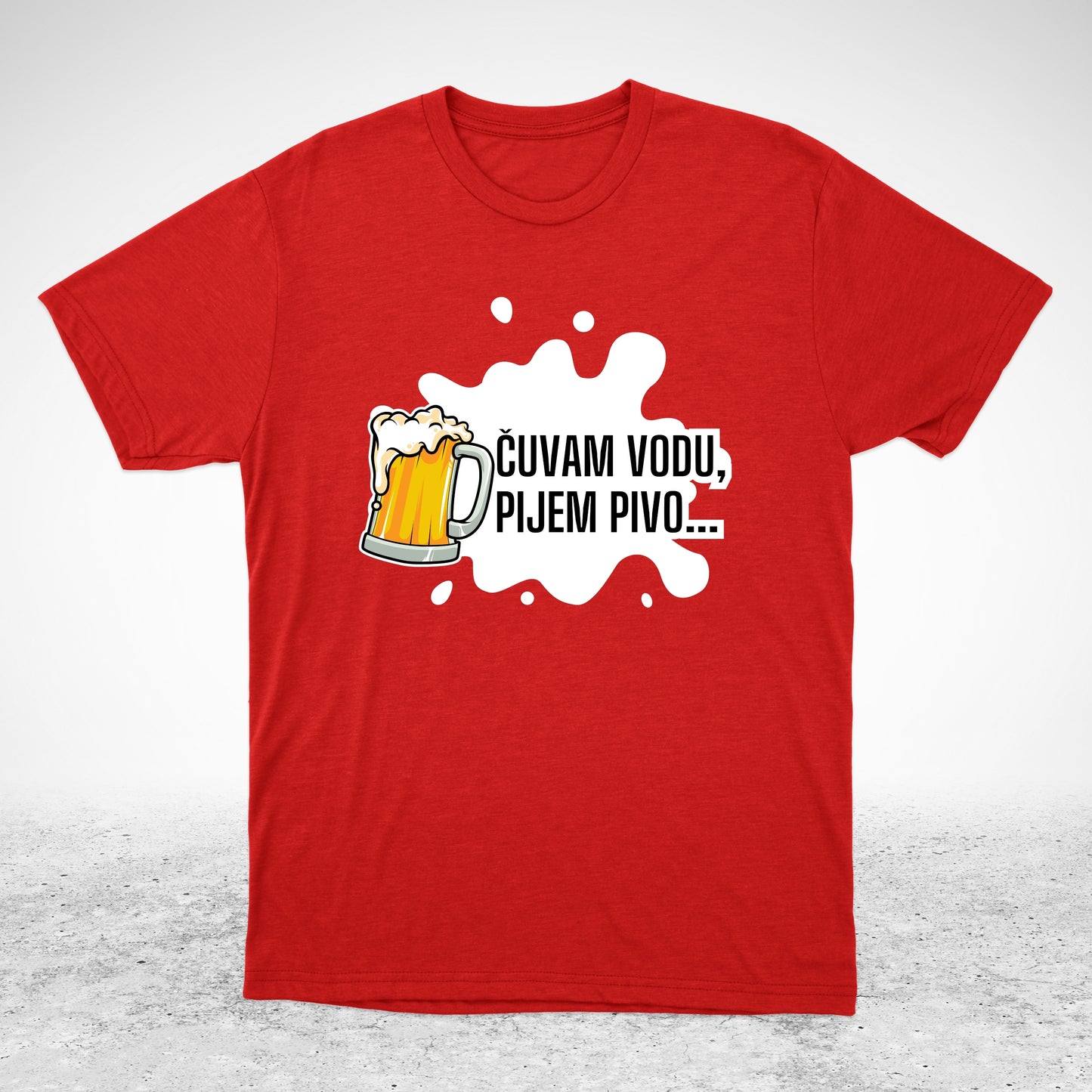 Čuvam vodu pijem pivo - majica