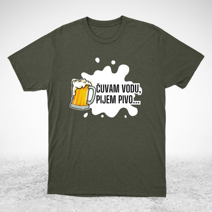 Čuvam vodu pijem pivo - majica