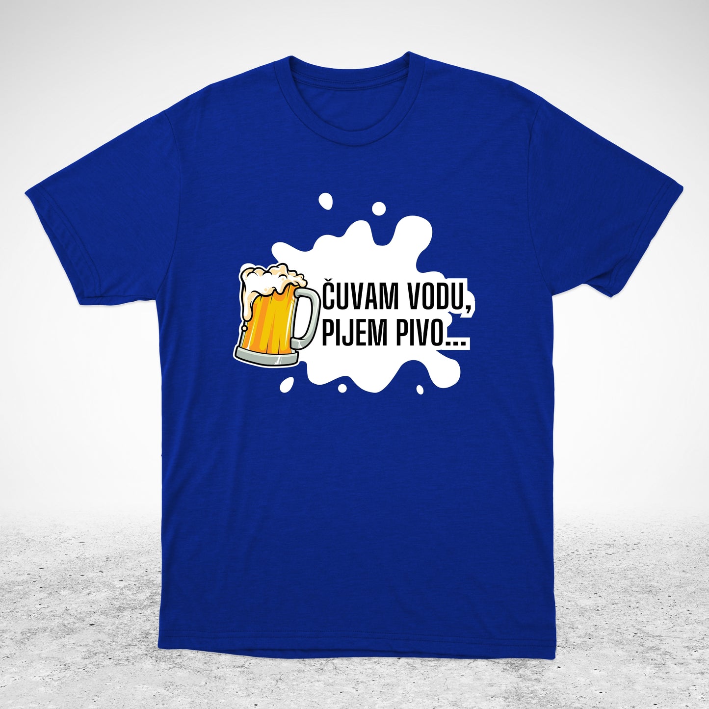 Čuvam vodu pijem pivo - majica