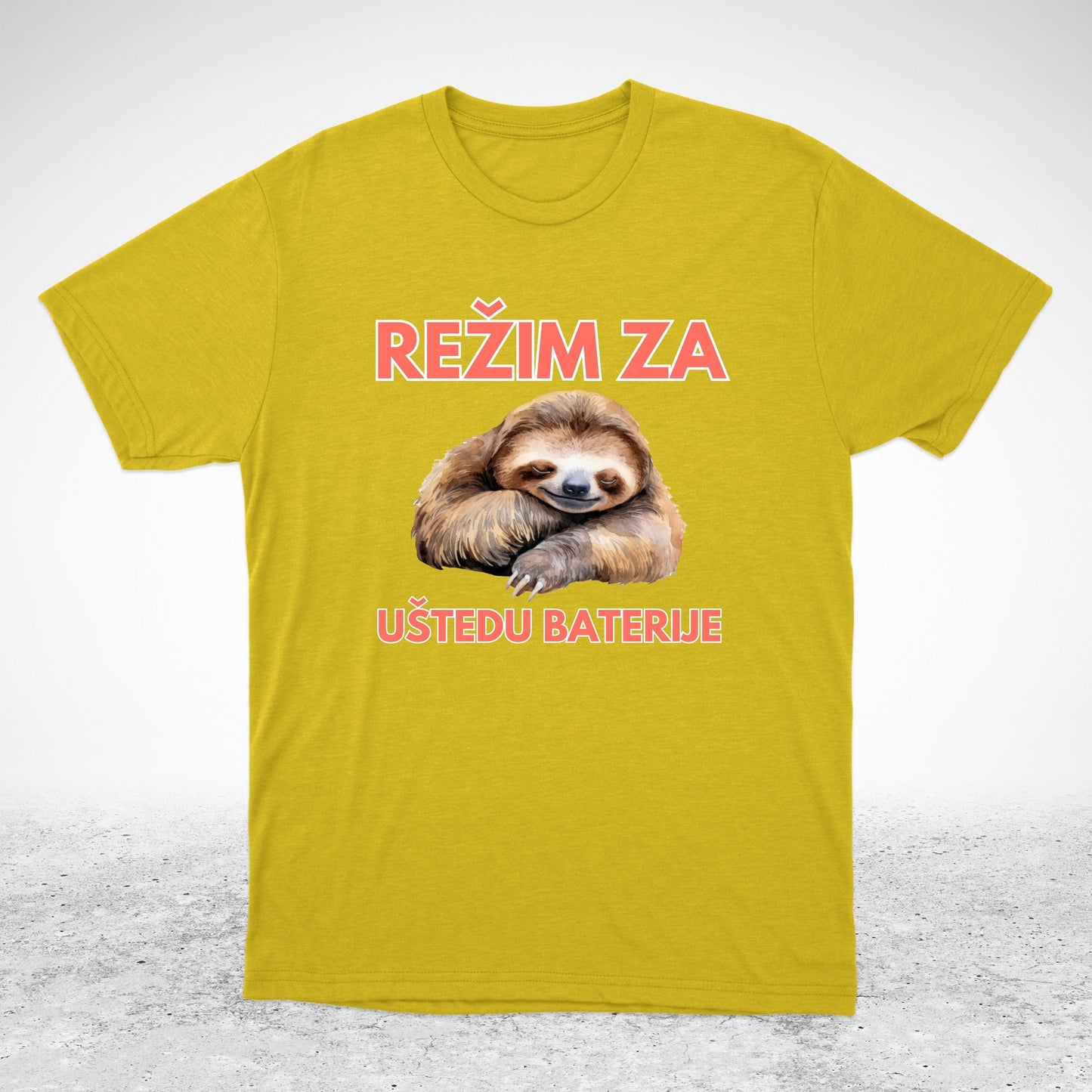 Režim za uštedu baterije - majica