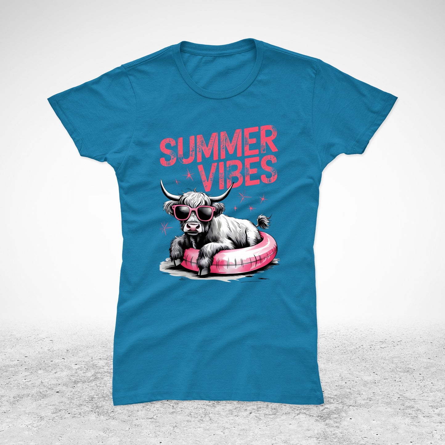 Summer Vibes Cow - majica