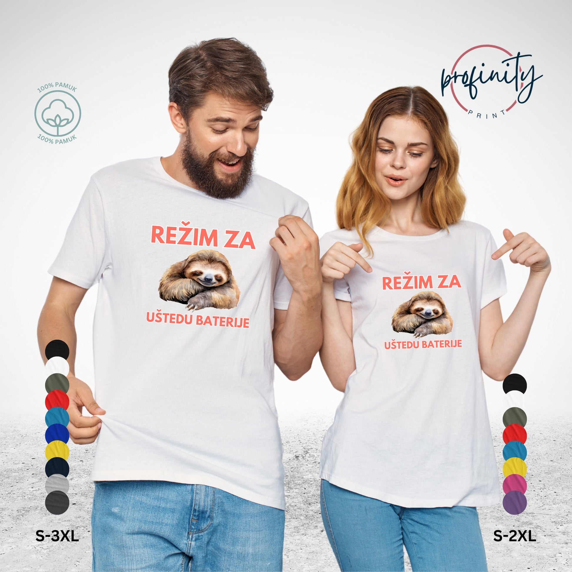 Režim za uštedu baterije - majica