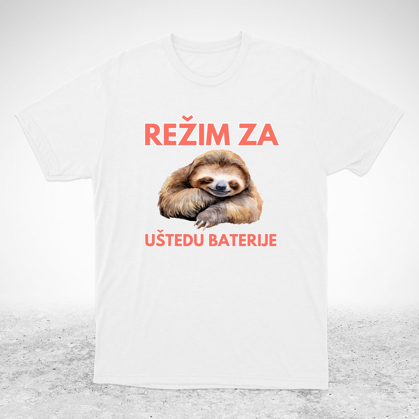 Režim za uštedu baterije - majica