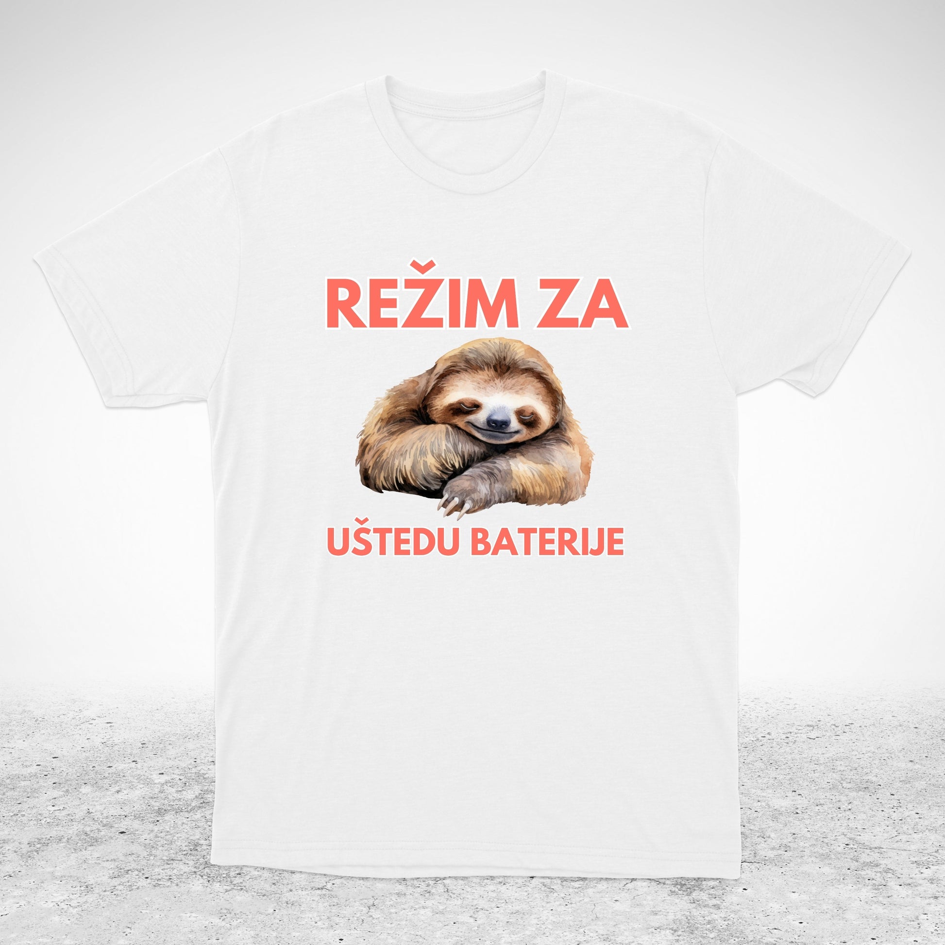 Režim za uštedu baterije - majica
