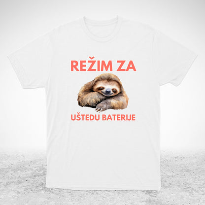 Režim za uštedu baterije - majica