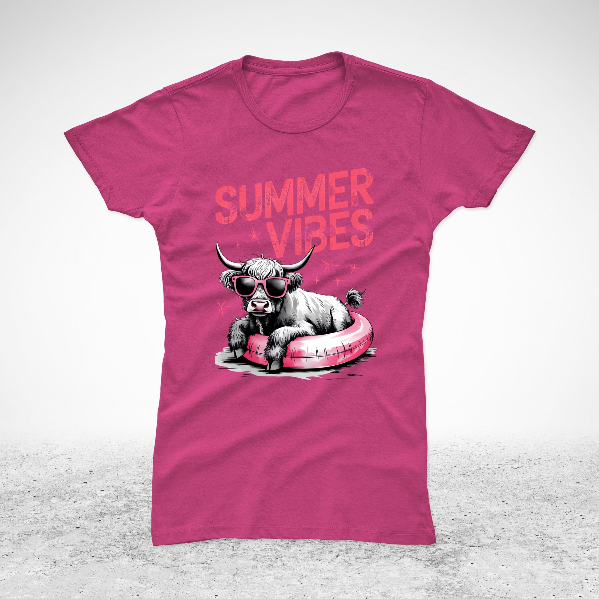 Summer Vibes Cow - majica