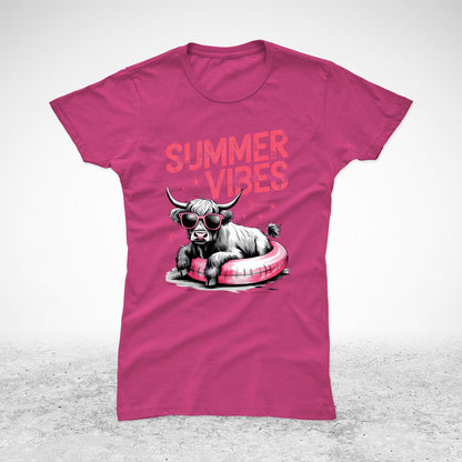 Summer Vibes Cow - majica