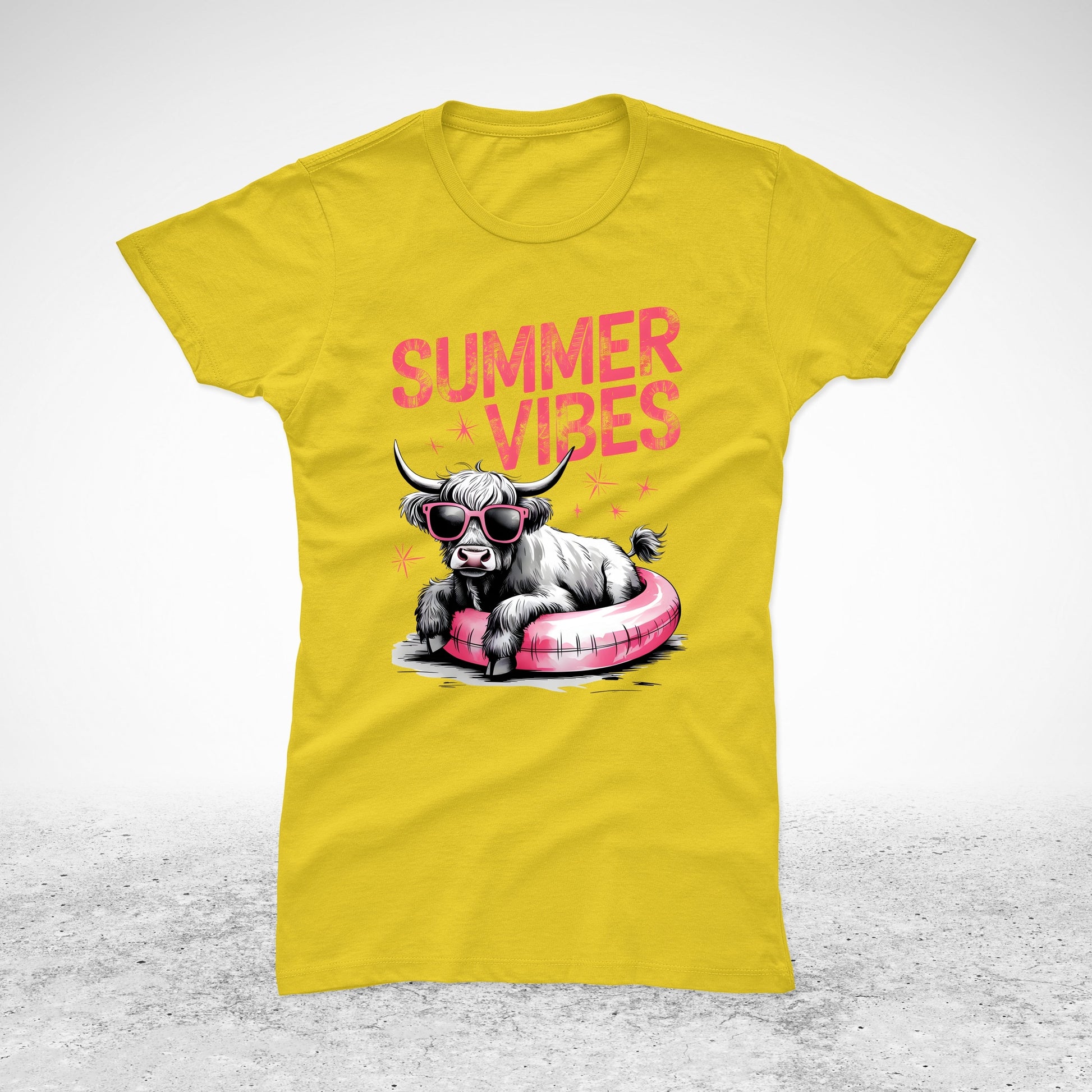 Summer Vibes Cow - majica