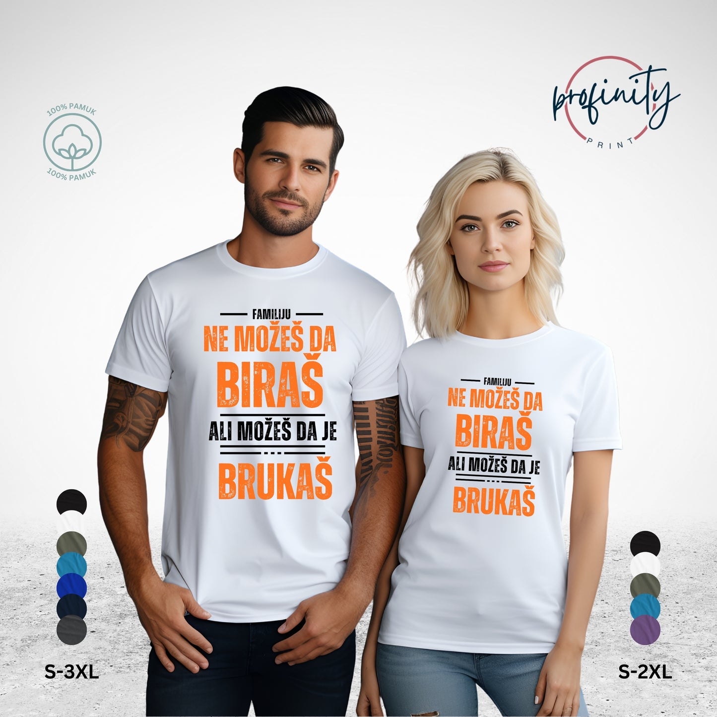 Familiju ne možeš da biraš, ali možeš da je brukaš - majica