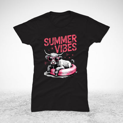 Summer Vibes Cow - majica