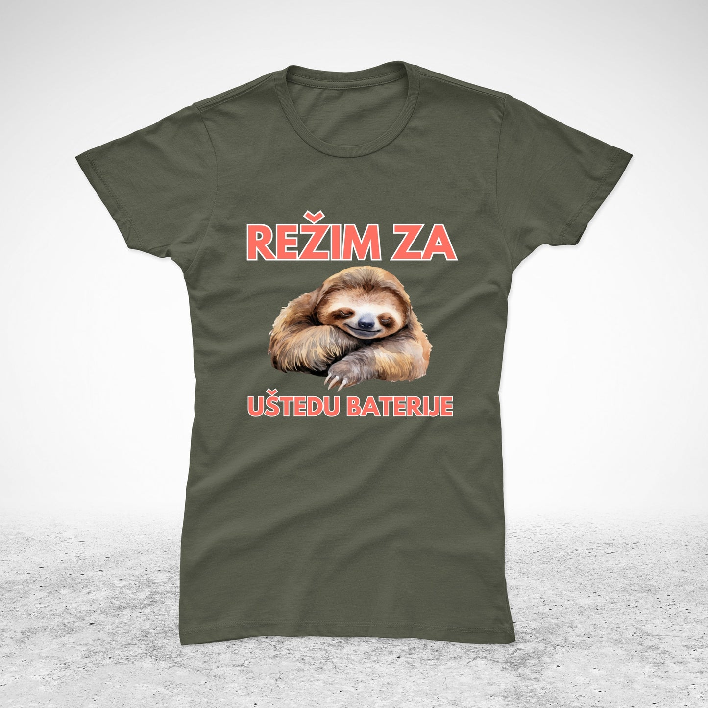 Režim za uštedu baterije - majica