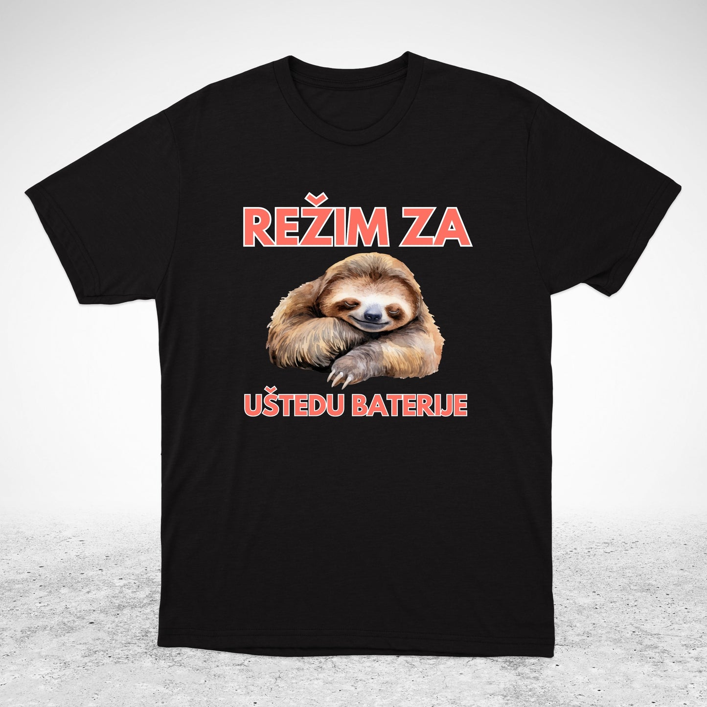 Režim za uštedu baterije - majica