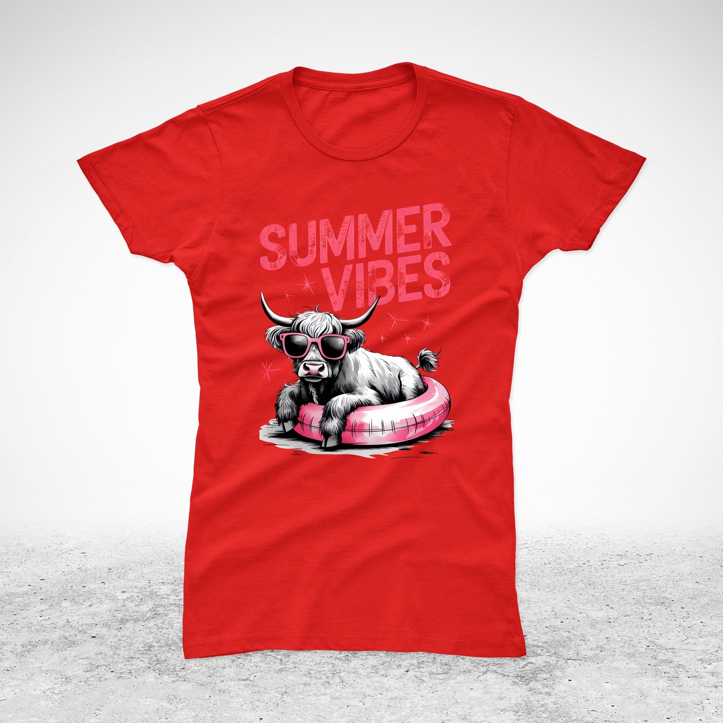 Summer Vibes Cow - majica