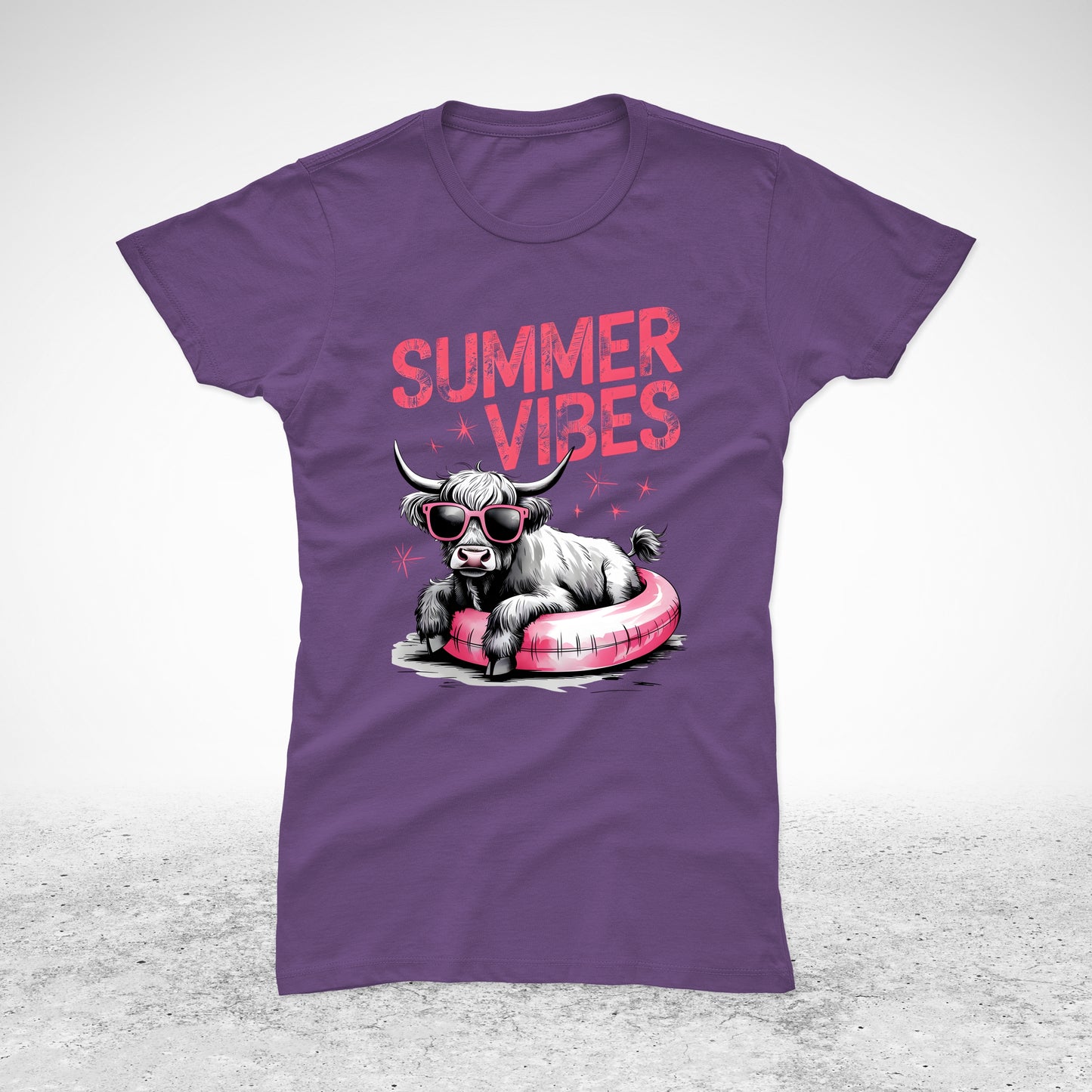 Summer Vibes Cow - majica