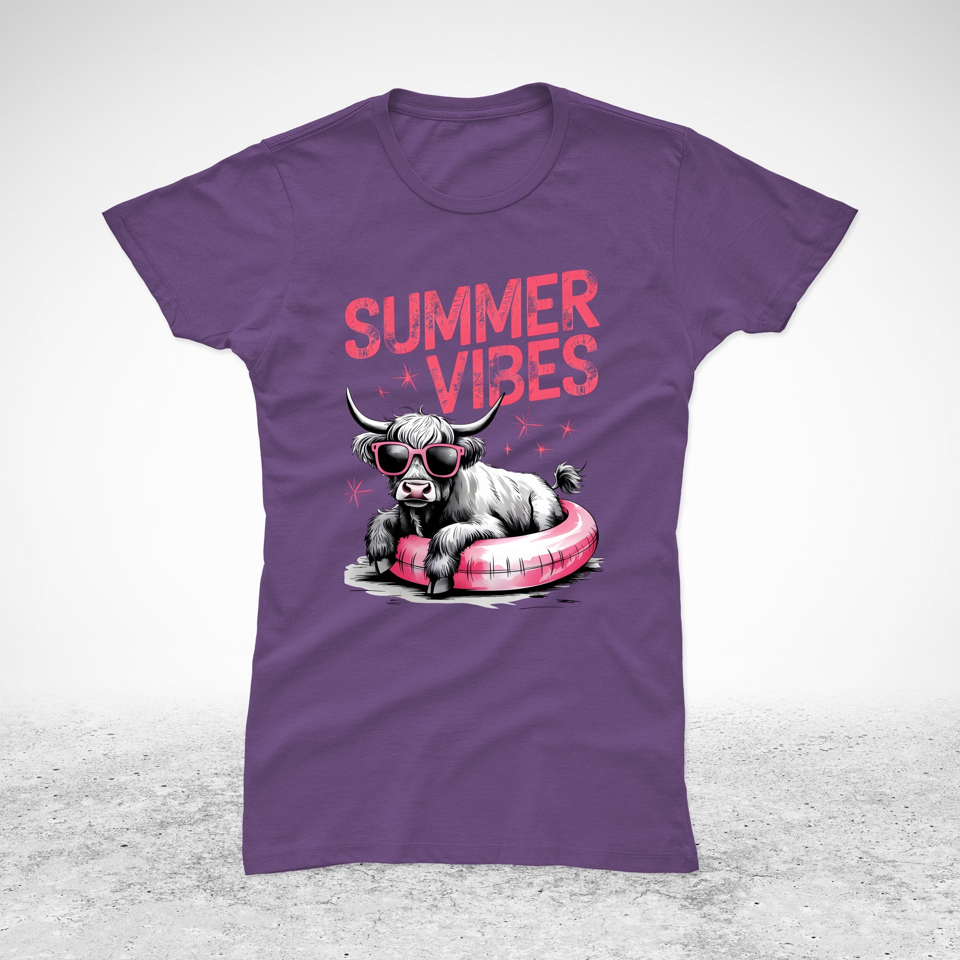 Summer Vibes Cow - majica