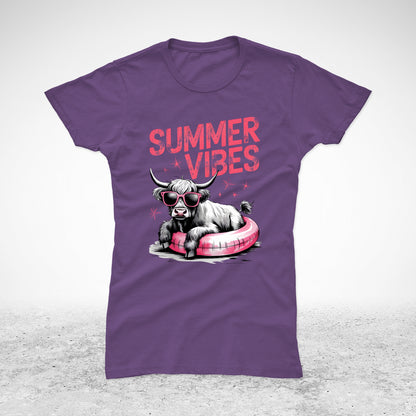 Summer Vibes Cow - majica
