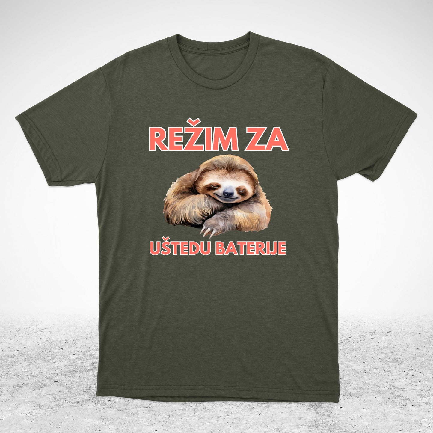 Režim za uštedu baterije - majica