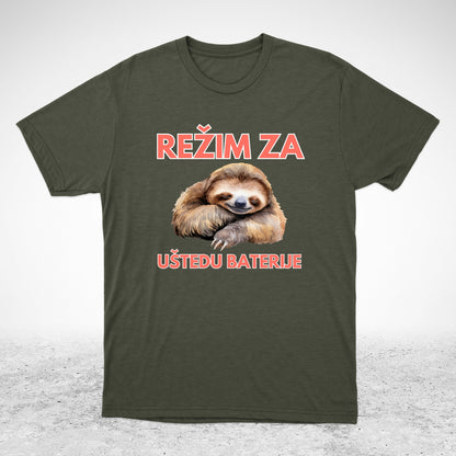 Režim za uštedu baterije - majica