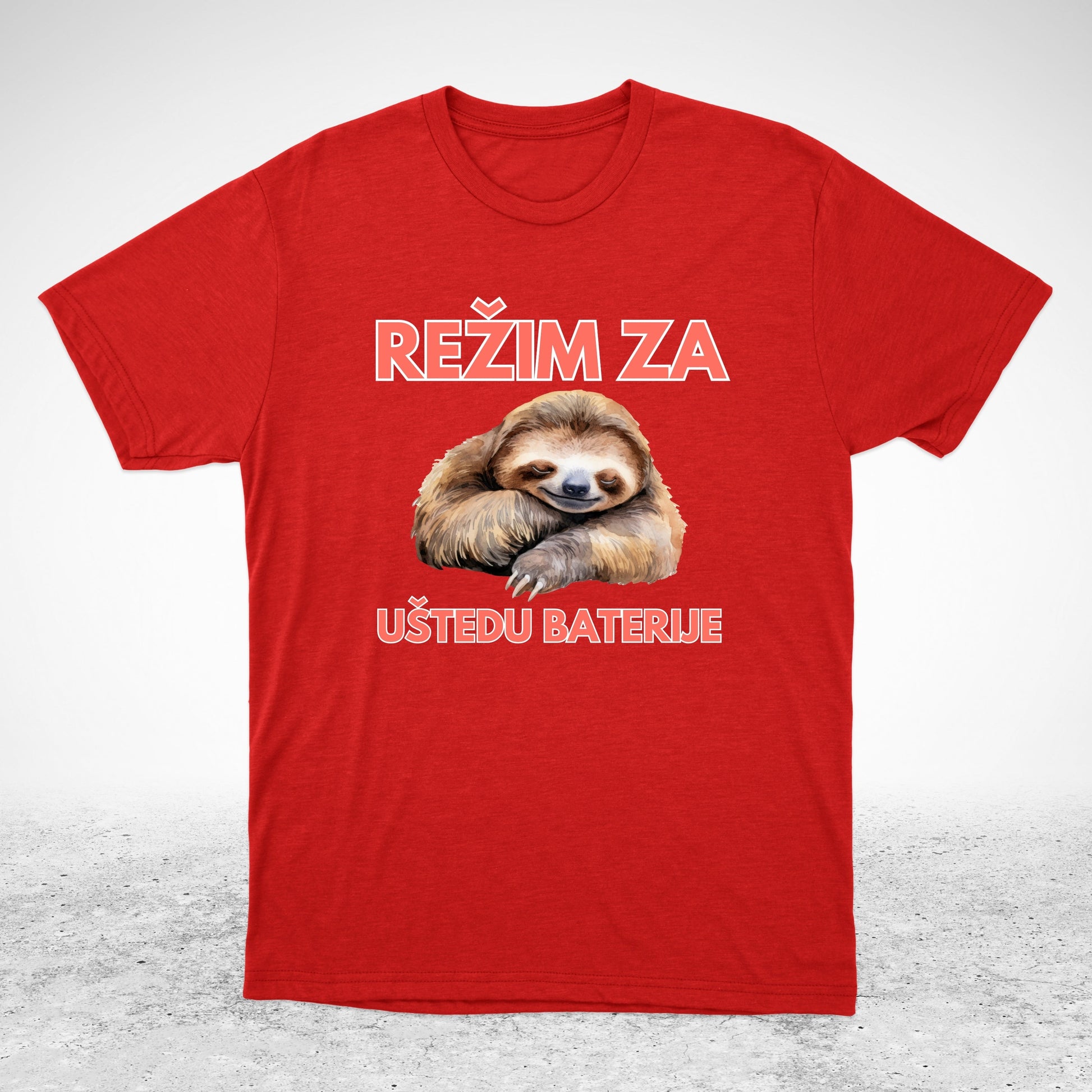 Režim za uštedu baterije - majica