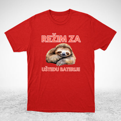 Režim za uštedu baterije - majica