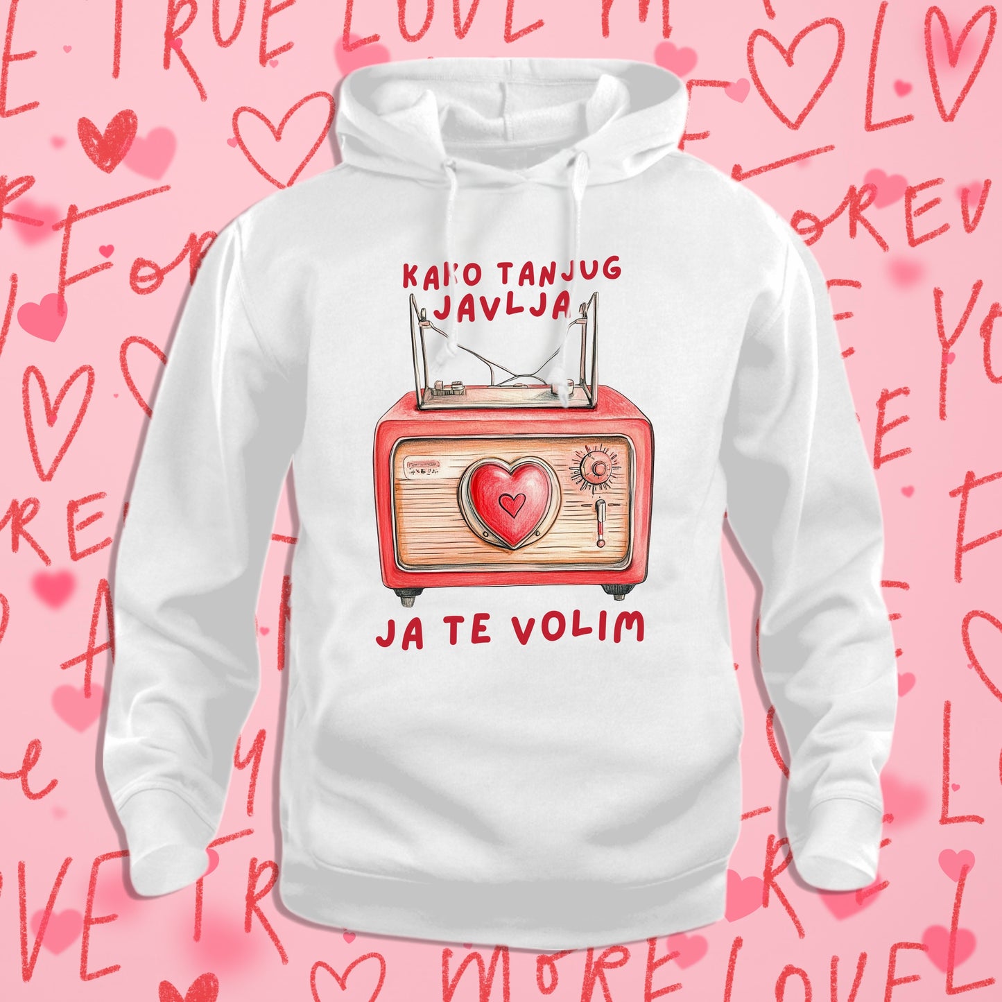 Ja te volim - beli duks