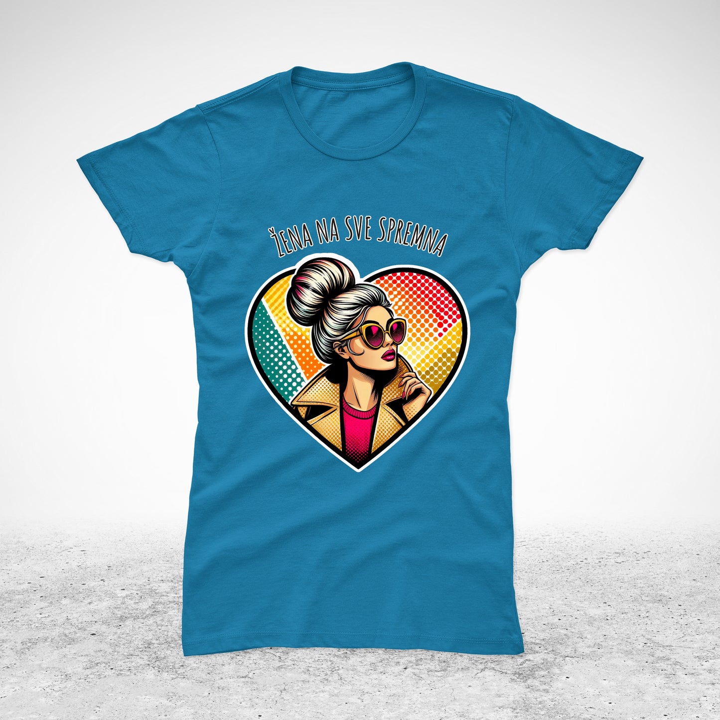 Žena na sve spremna - majica