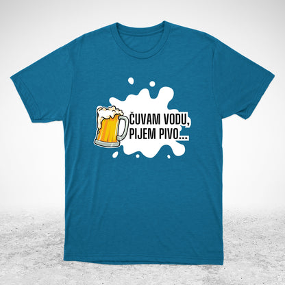 Čuvam vodu pijem pivo - majica