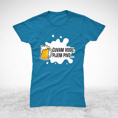 Čuvam vodu pijem pivo - majica